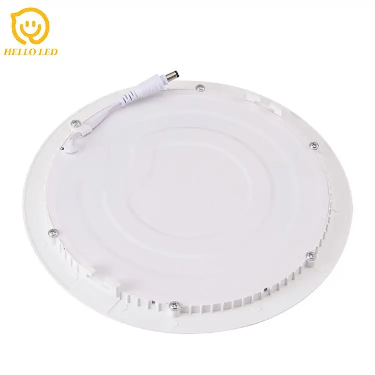 
China 24w round recessed led panel round slim led panel light china led panel flat 