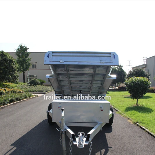 Yongqiang Hot Dip Galvanized Hydraulic Dump Trailer for Sale