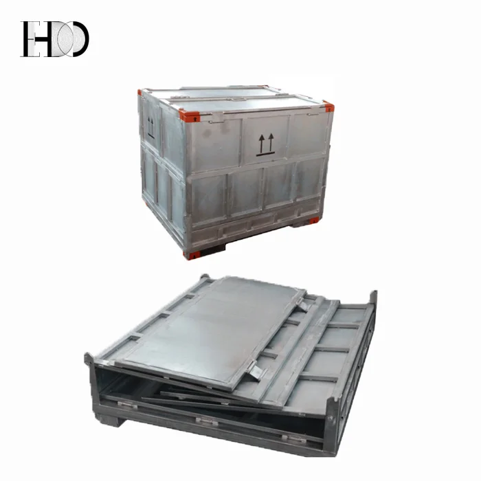 special chemical matters used steel foldable IBC container