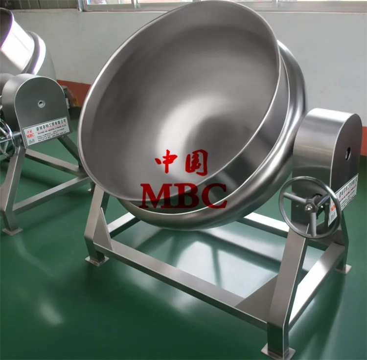 Steam Jacketed Cooking Kettle With Agitator