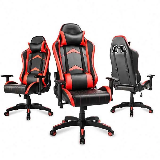 
Racing Oem Pc Custom Chairs E Blue Neck Pillow E sport 2019 Ergonomic No Wheel Armrest Seat Yellow White Dota 2 Gaming Chair 