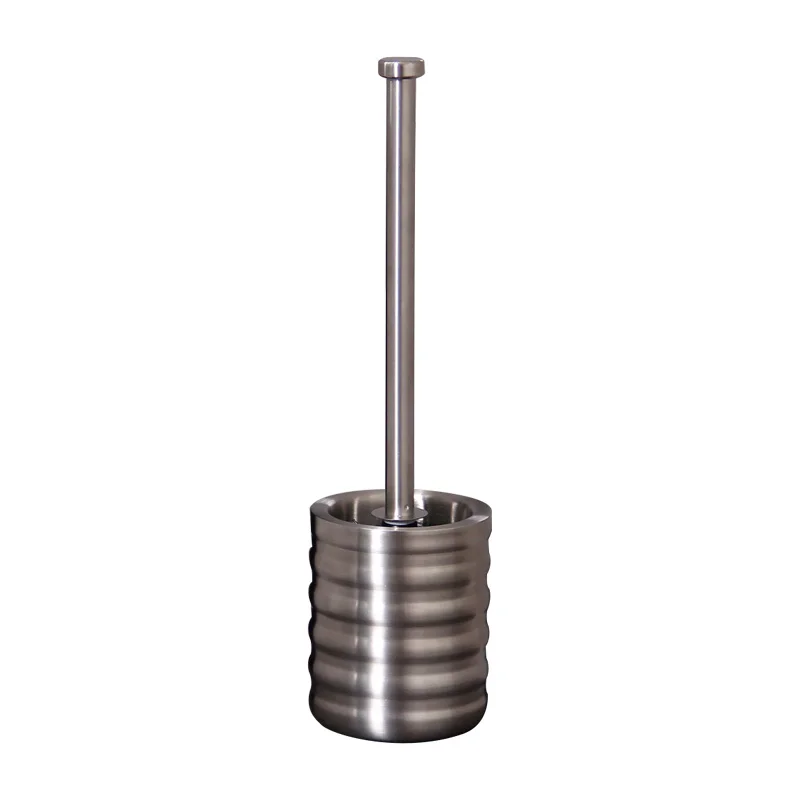 Bathroom Toilet Brush Holder Set Stainless Steel Toilet Bowl Cleaner Brush with Stand Bathroom Accessories Cleaning Tools