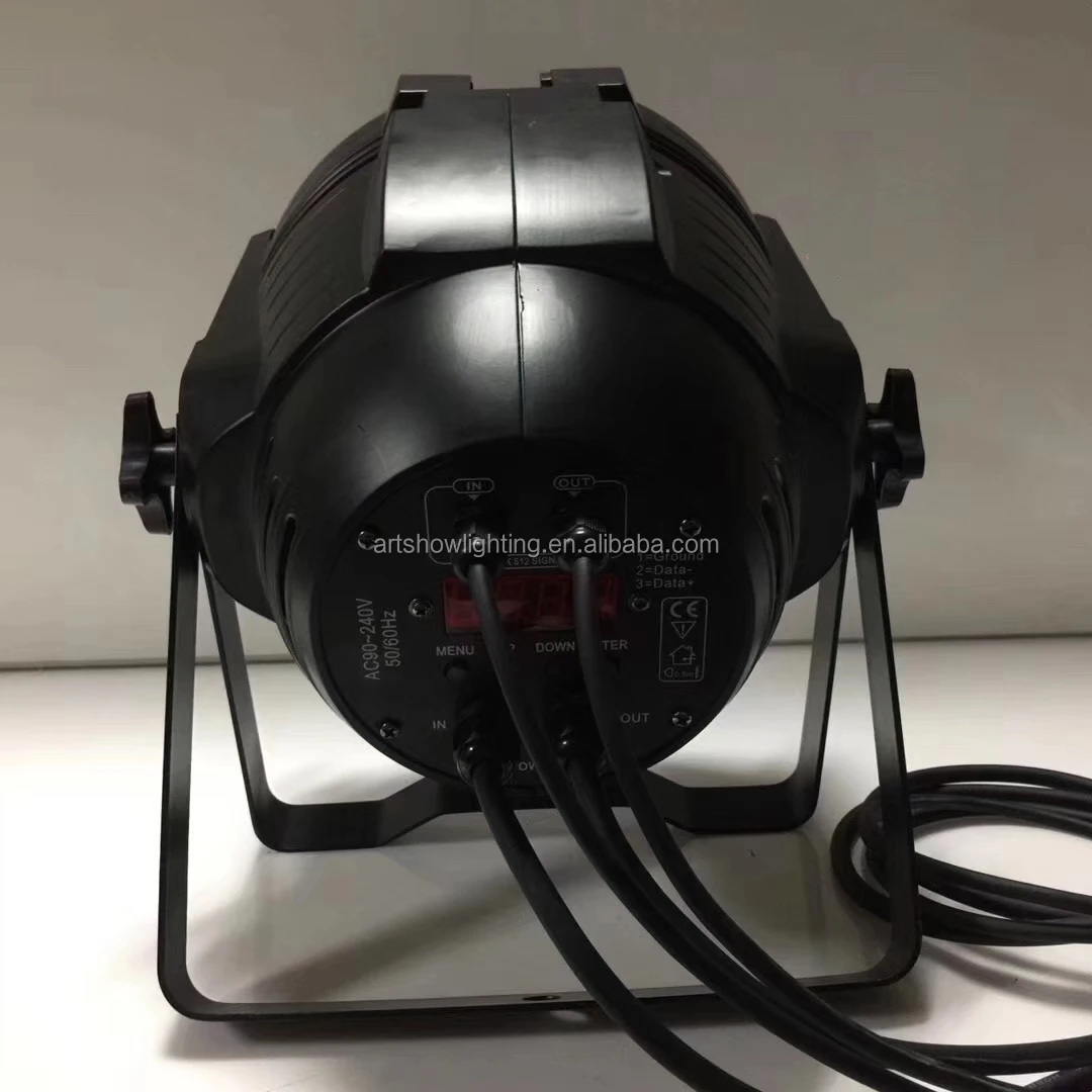 4x50W Warm White Cool White 2in1 200W Cob LED  Par Wash Stage Studio DMX Light