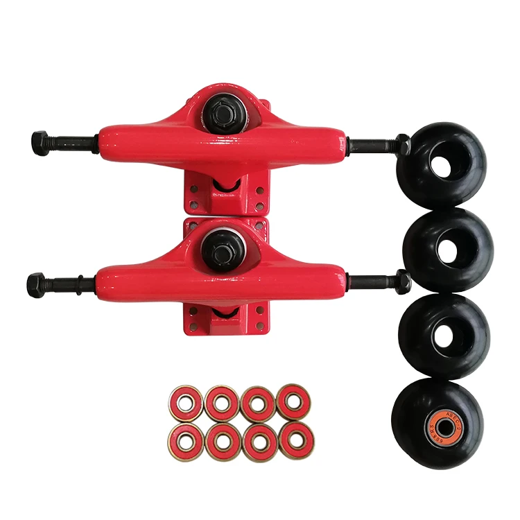 Assembled Skateboard Skate Truck Wheel Bearing Kit Set with Custom color and size