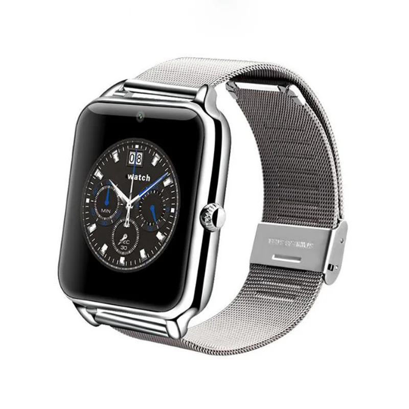 Amazon Top  Seller Cheap Z60 Smart Watch Men Phone Call 2G GSM SIM TF Card Camera Smartwatch for Android and for iphones