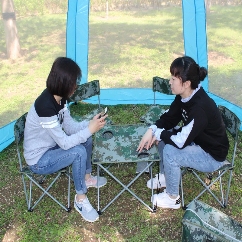 Promotion 4-6 person double layers automatic huge glamping party tent igloo camping tent