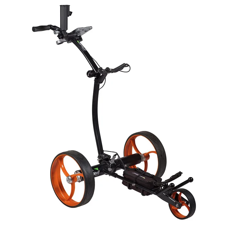 
New Latest Golf Pull Cart Wheels Controlled Electric Golf Trolley 