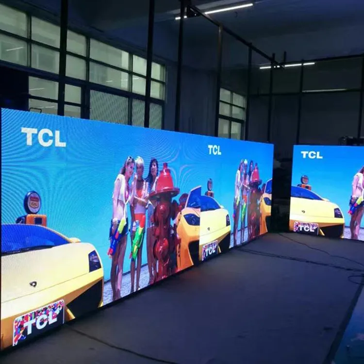 Ультратонкий светодиодный Телевизор с высоким разрешением для студийной съемки видеоэкран 3 мм экран