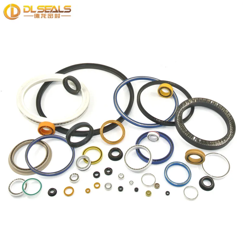 DLSEALS hot sales PTFE material v seal For Pan Plug Seal spring energized seal