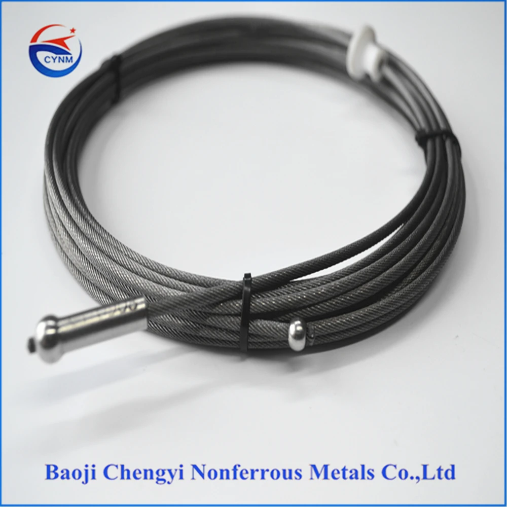 High temperature resistance tungsten wire rope Z-wound