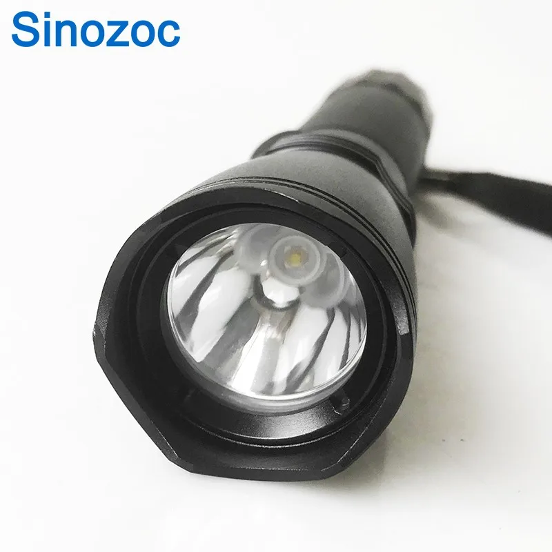 Sinozoc Atex explosion proof LED security torch light 3w flashlight rechargeable ZC7623