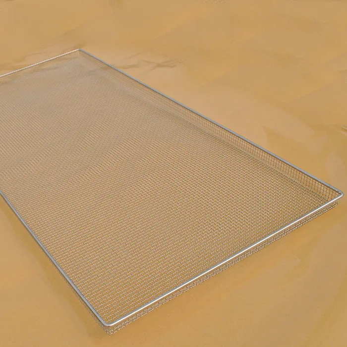 Противень для выпекания из нержавеющей стали проволочной сетки