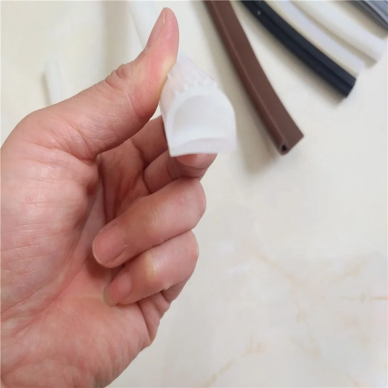 U Shape Door Window Trim Edge Mouldings Rubber Weatherstrip Seal Strip