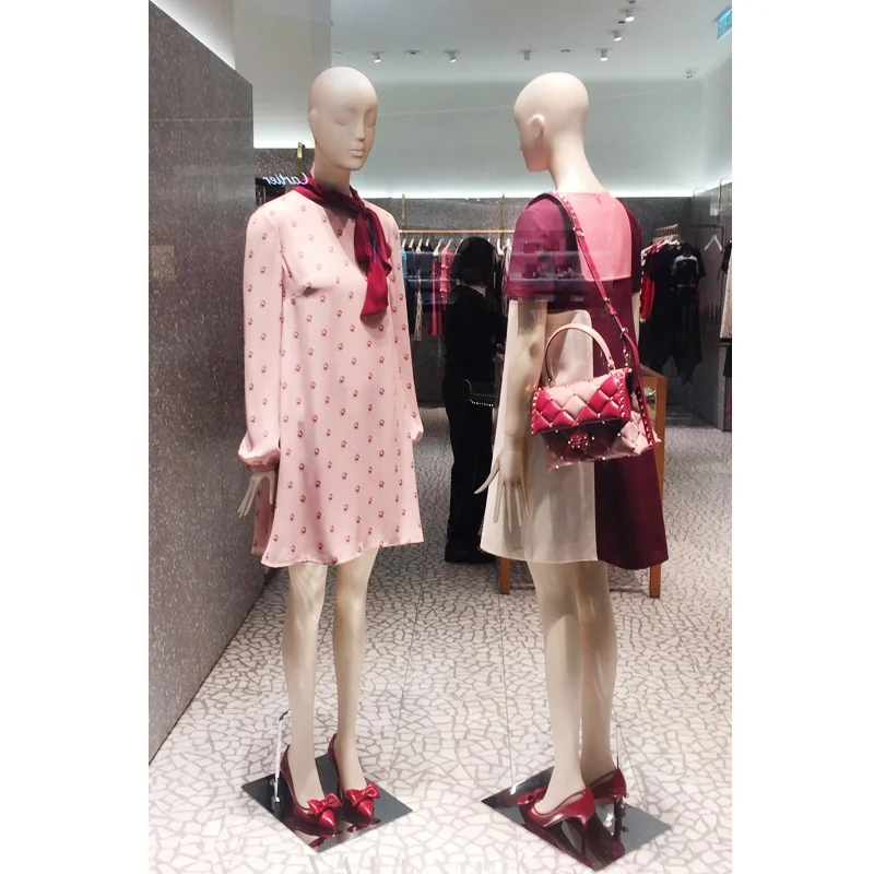 Brand New fiberglass Matte white Fashion Garment Dummy female  display mannequin