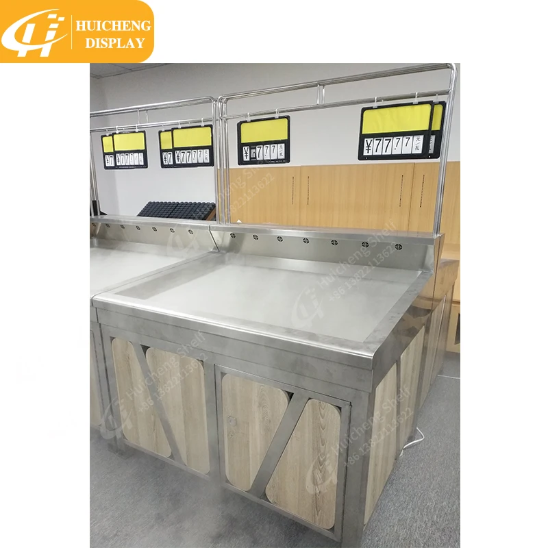 customized fruits and vegetables spray display racks vegetable display stands humidifier supermarket shelves