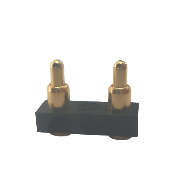 
Customize Able Brass 2 Pin Spring Loaded Pogo Pins Socket Loaded 2 Pin Pogo Connector 