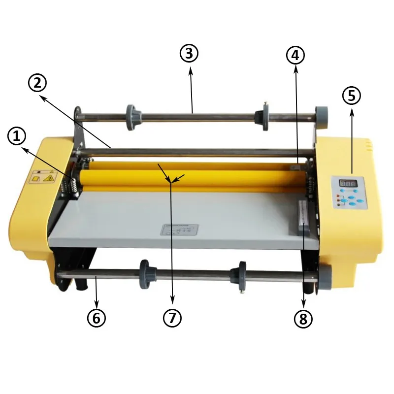 SIGO  SG-358 desktop hot lamination machine double sides laminating machine