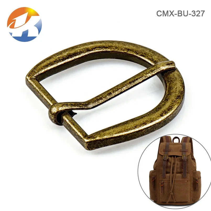 Factory Cheap Antique Brass Nickel-free Alloy Belt Buckle with Pin for Belts and Bags