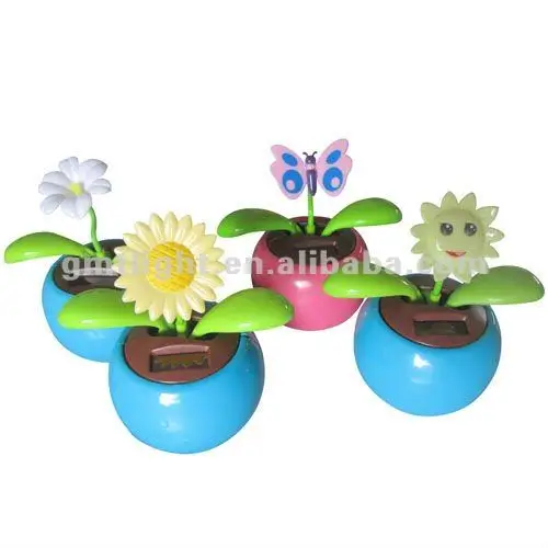 Dancing Solar Flower For Car