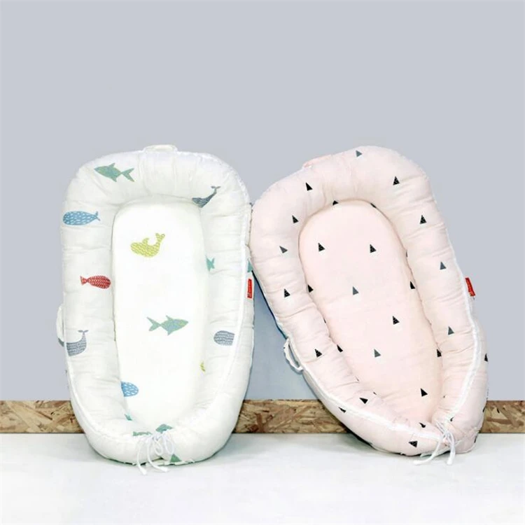 
Hot Sale Travel Bed Newborn Organic Baby Lounger For Baby 