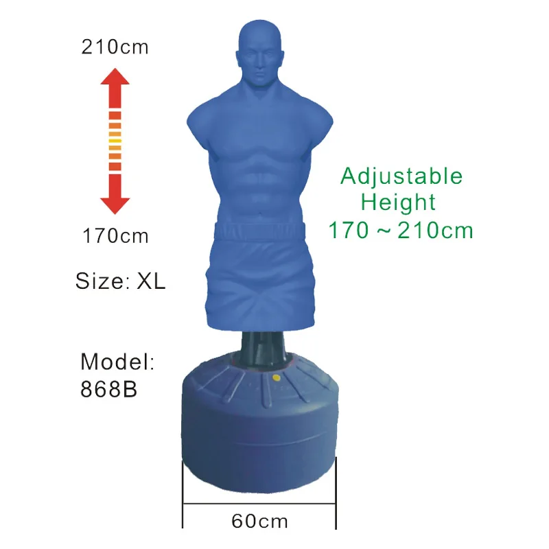 Adjustable Punching Target sparring training opponent bag new boxing equipment