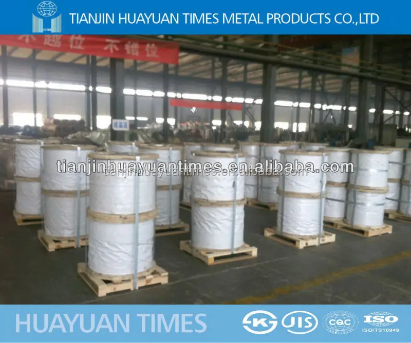 Завод оцинкованной стали нити/провода/оттяжки для винтовой парень сцепление тупиковые