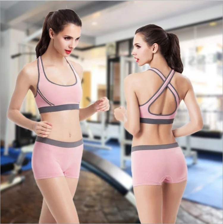 Wholesale women yoga wear seamless nylon fitness ladies sports bra