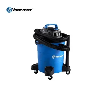 Vacmaster portable Wet Dry vacuum cleaner with large casters, balanced top handle, integrated hose+cord storage-VOC507PF