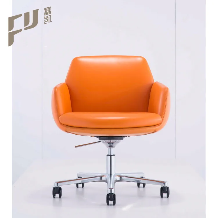
pu leather or fabric leisure swivel chairs for office and hotel 