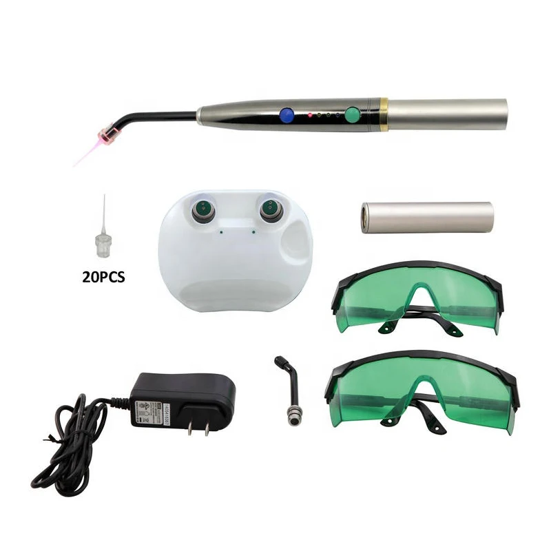 
AKsDenT F3WW Dental Diode Laser Low Level Laser therapy Photo-activated Disinfection ( PAD ) Diode Heal Laser 