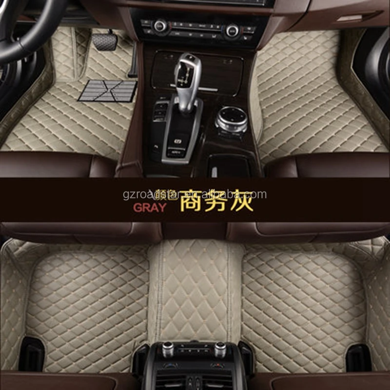 High Quality 5D car mats Waterproof carpet for Audi-1 A3 A4L A5 A6L A8L Anti-slip car mats with good price