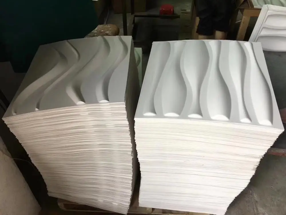 2019 Высококачественная Роскошная ПВХ 3D настенная панель для гостиной