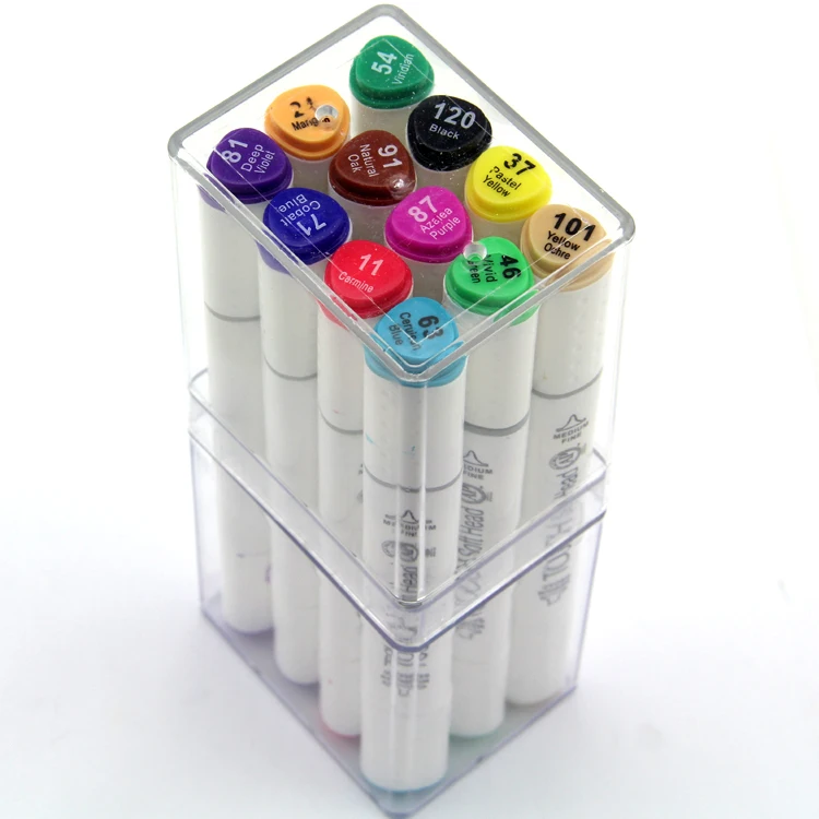 Triangle Shape Barrel Permanent Marker Pen for Laminated Paper