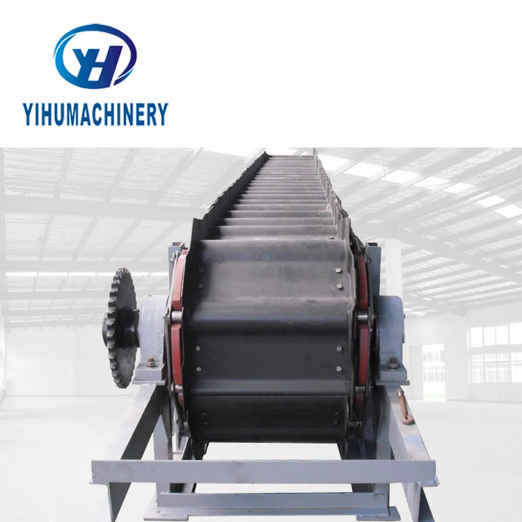 Practical promotional scraper plate drag chain conveyor