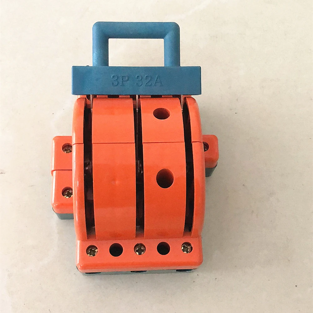 Fused Knife Switch switch electrical blade pocket knife 3P 32A generator change over switch