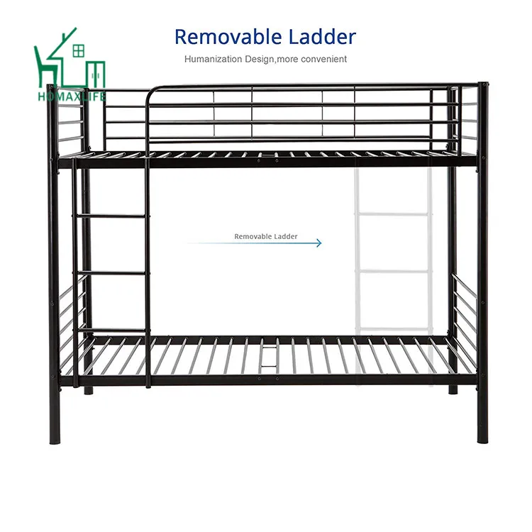 Free Sample Over Queen Futon Mika Vanilla Steel Single Double Full Twin Xl Metal Bunk Bed
