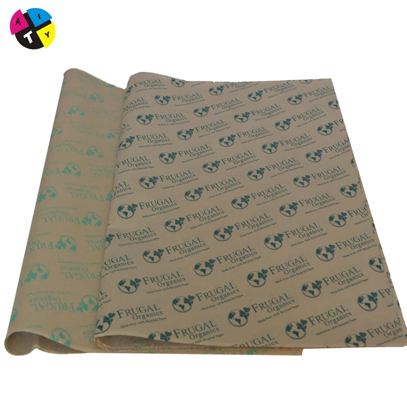 30gsm recycled pulp shoes wrapping paper white tissue paper