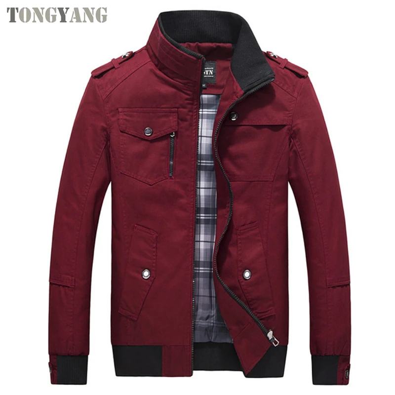 TONGYANG New Casual Men Jackets Spring Autumn Bomber Jacket Windbreaker