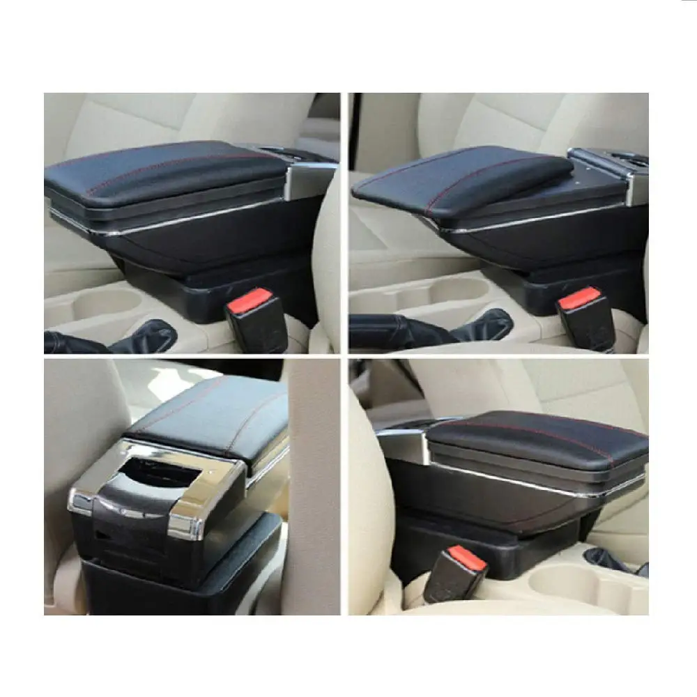 Автомобильный Центральный контейнер, органайзер, универсальный подлокотник, автомобильный подлокотник