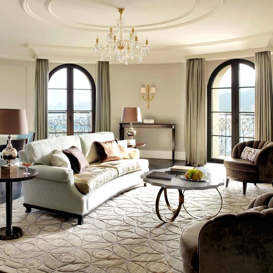 5 Star Hotel  Hand Tufted Carpet Modern Design 100% Acrylic Hand Tufted Carpet