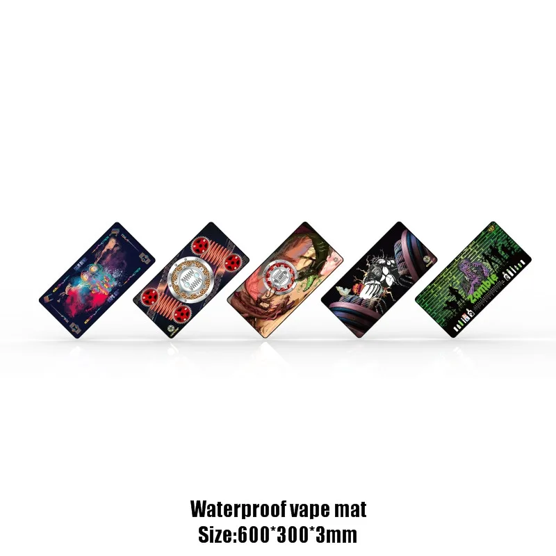 High Quality Vape Mat Waterproof Mat Custom Logo Electronic Cigarette Vape Mat