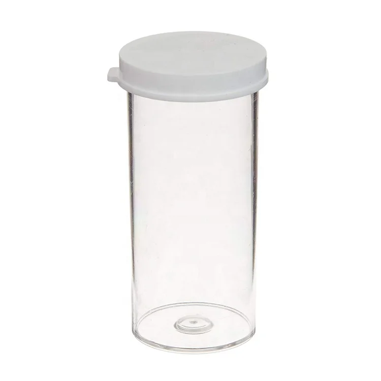 Travel Sub-Bottle Prescription Bottles Custom Pill Bottle 16 Dram Plastic Vial with Lid