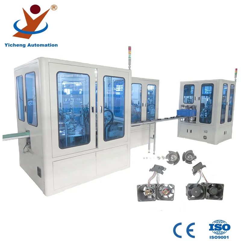 Automatic Cooling Fans Assembly Machine