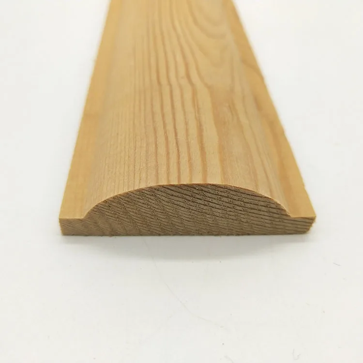 Wood line Solid Wood Customized Pine Corner Line Backwall Window Cover Decorative Line