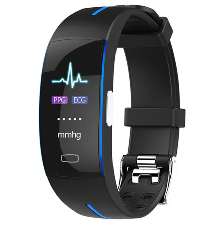 P3 ECG+PPG Smart Band Blood Pressure Heart rate Monitor smartwatch Pedometer Sports Bracelet for IOS Android IP67 waterproof