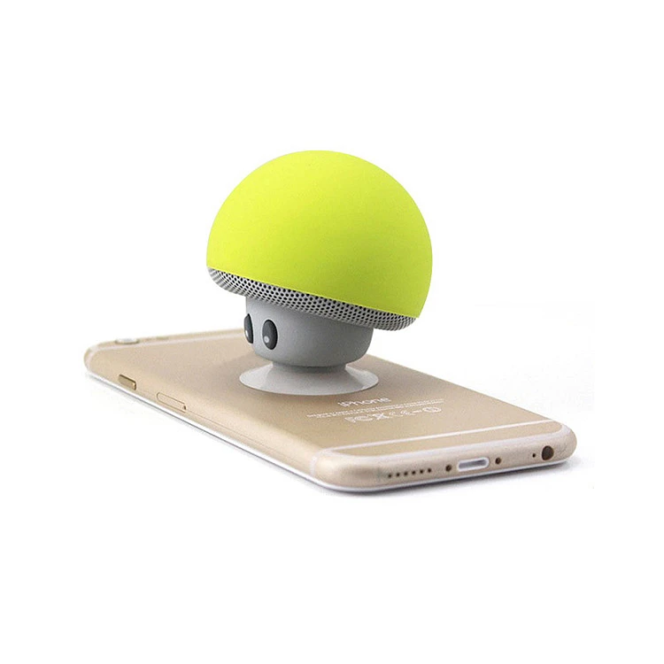 Shii-принять формы портативный мини-гриб динамик для мобильных телефонов