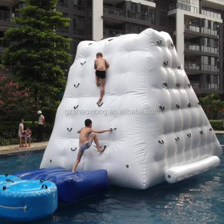 Заводские цены открытый плавучий водные игрушки игры надувные восхождение айсберг на