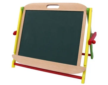 
Double Side Painting Magnetic Toy Children Painting Wooden Drawing Easel 