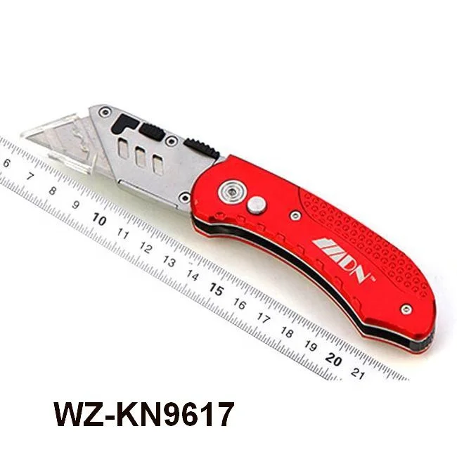 stainless steel material type professional camping survival folding pocket knife paper pleating