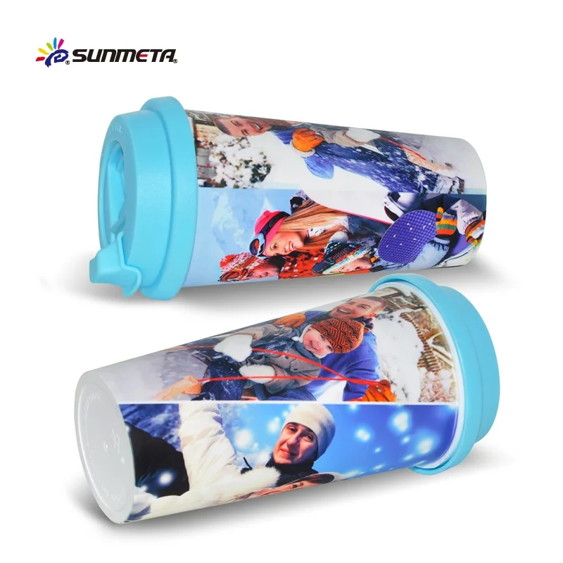 Wholesale Sublimation Double Wall Tumbler Cup with flip-lock lid